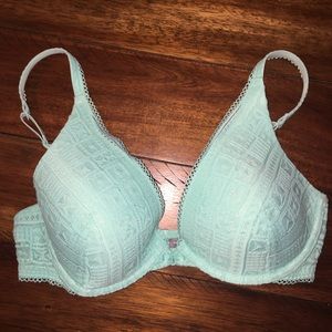 Blue-green Aerie bra